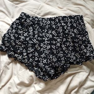 Flowered Shorts